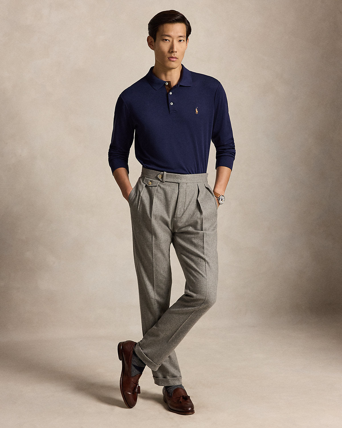 Classic Fit Soft Cotton Polo Shirt