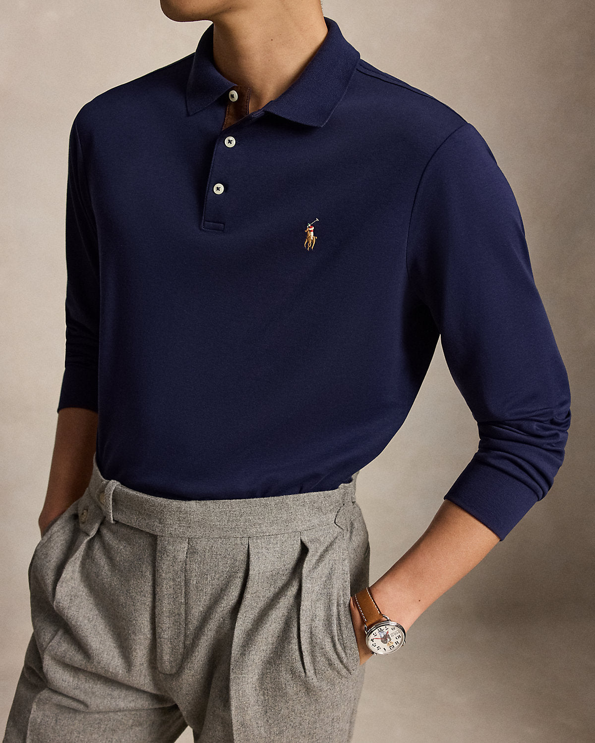 Classic Fit Soft Cotton Polo Shirt