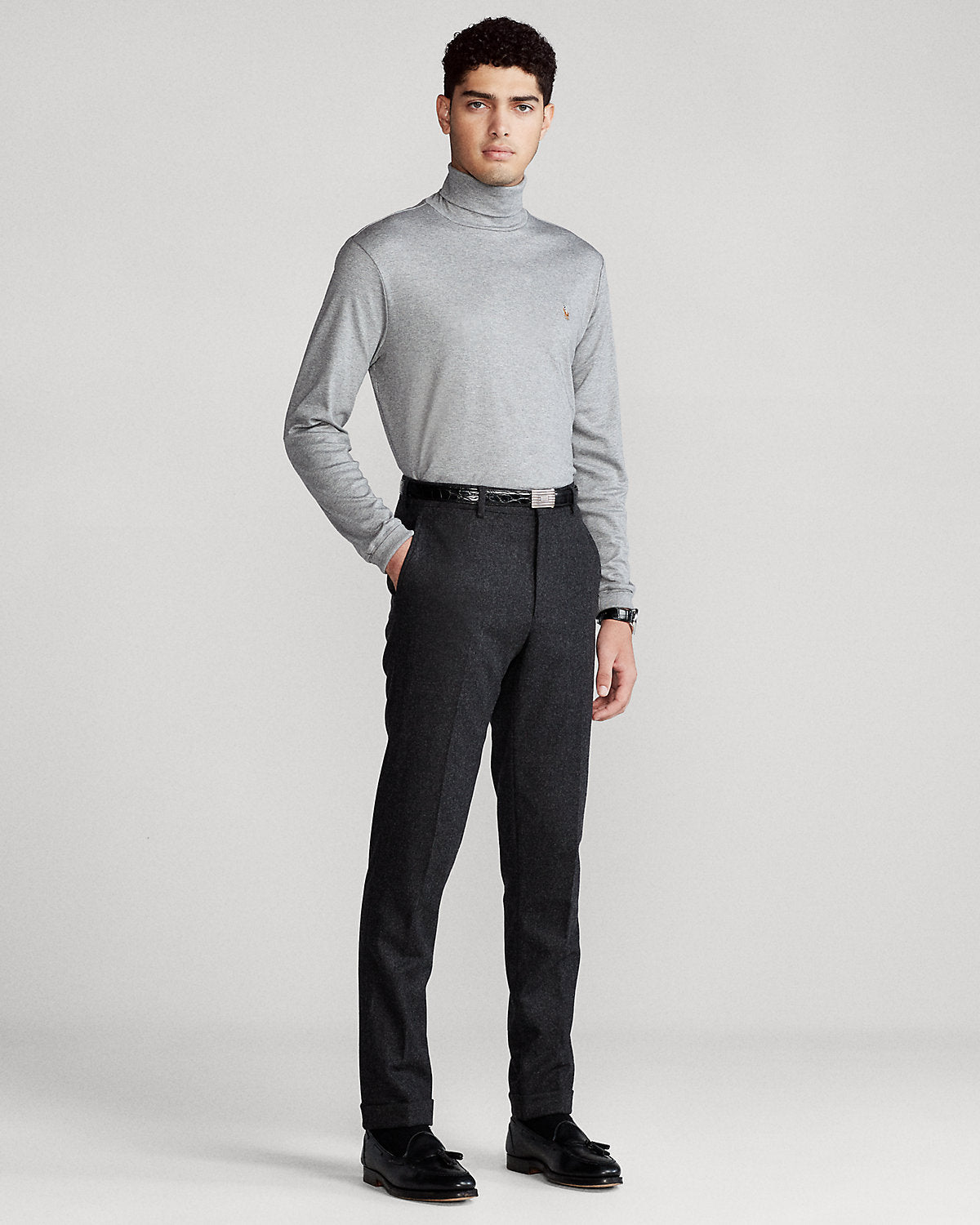 Soft Cotton Turtleneck