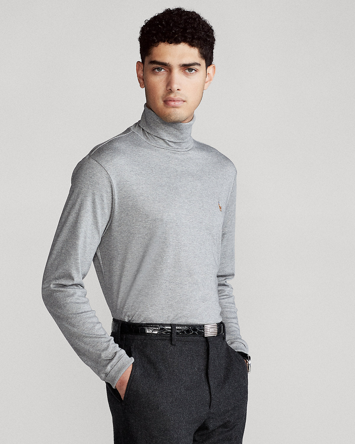 Soft Cotton Turtleneck