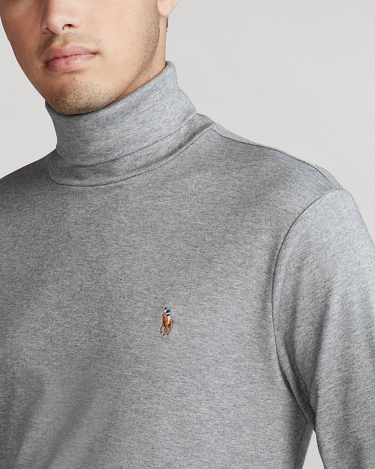 Soft Cotton Turtleneck