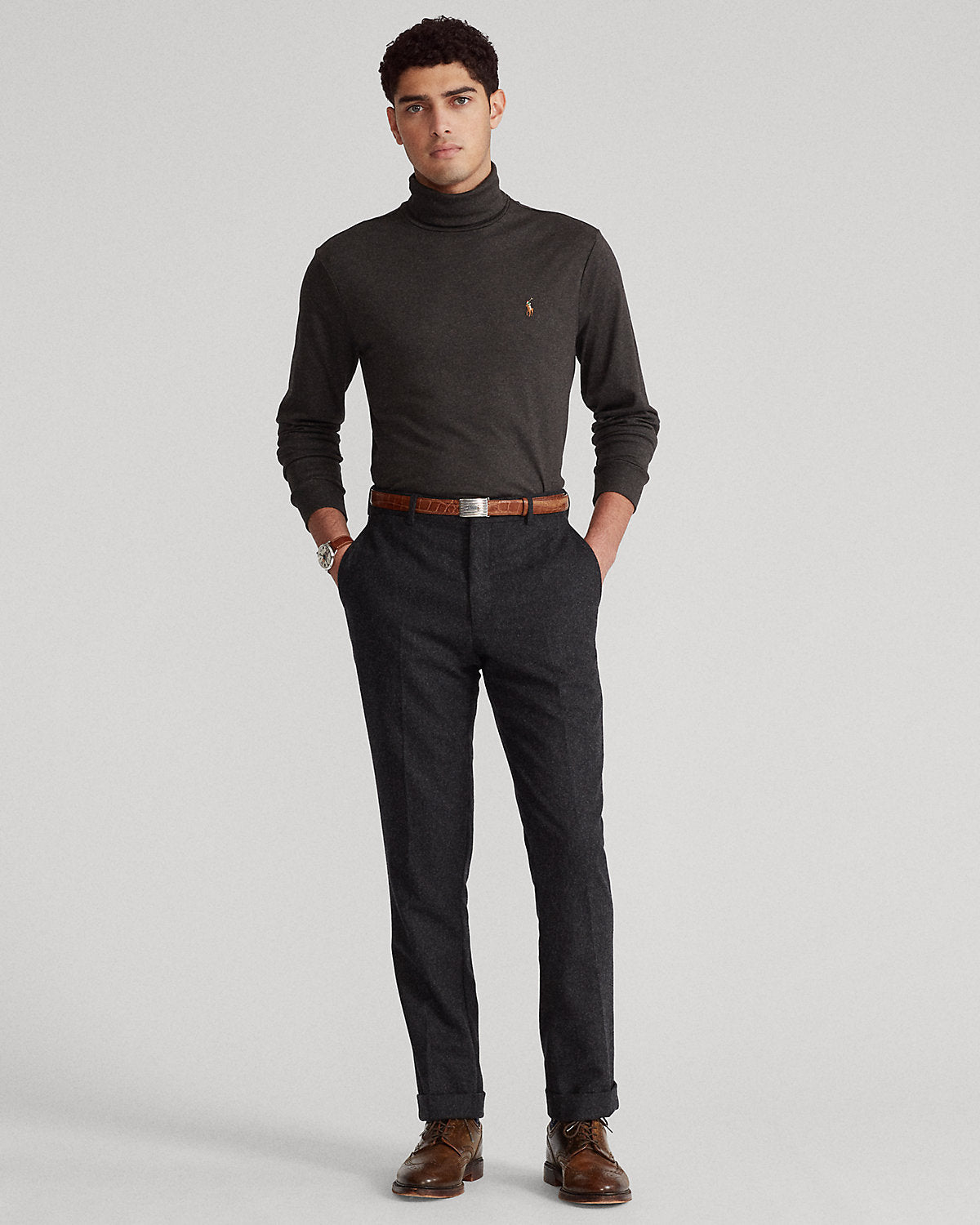 Soft Cotton Turtleneck