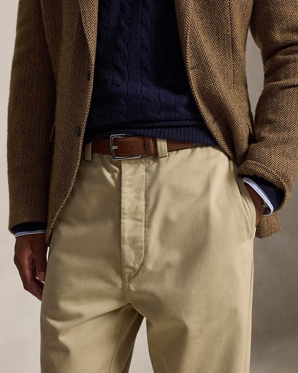 Full-Grain Leather Dress Belt