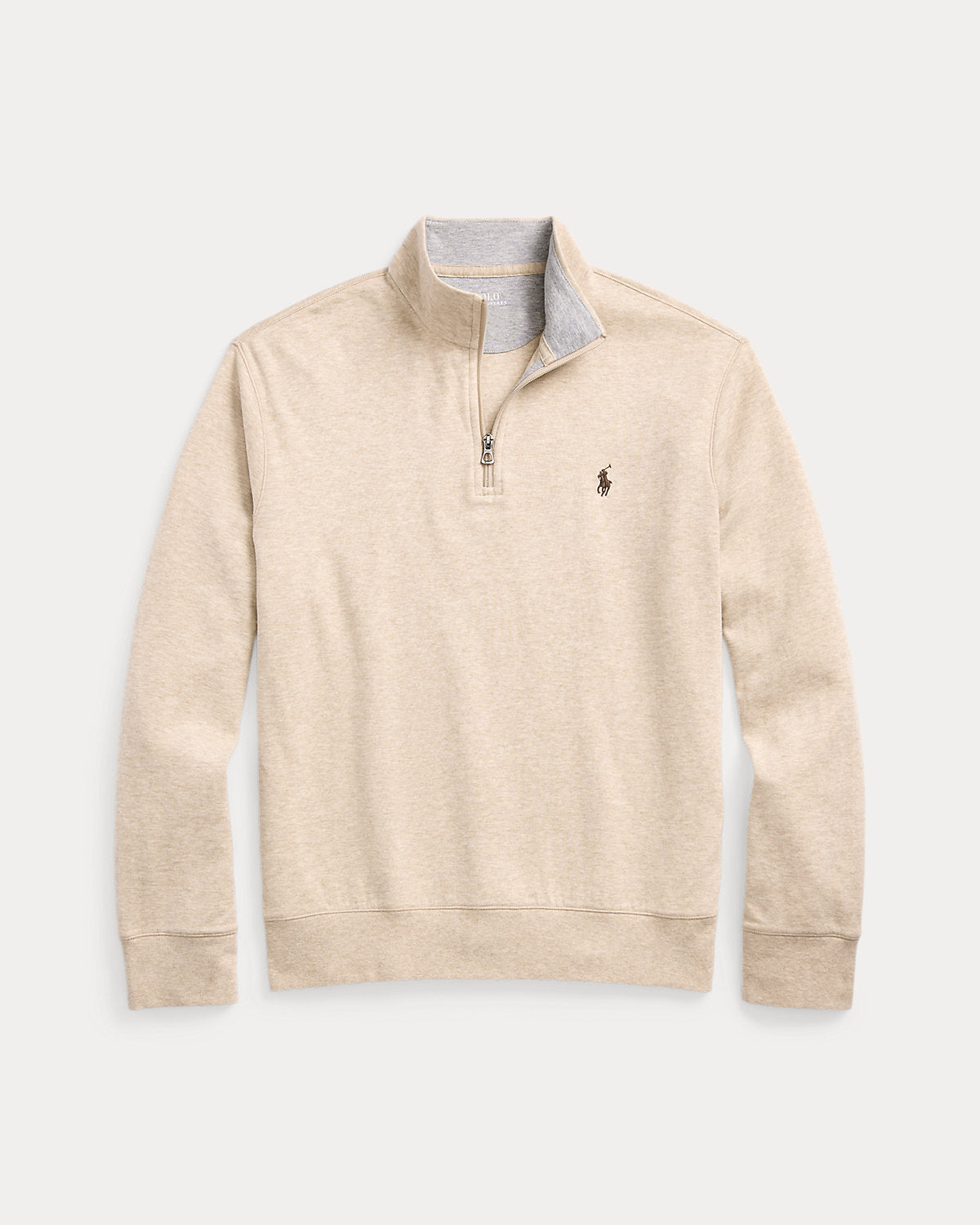 Luxury Jersey Quarter-Zip Pullover