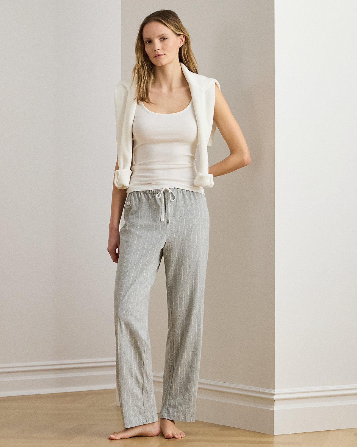 Striped Jersey Pajama Pant