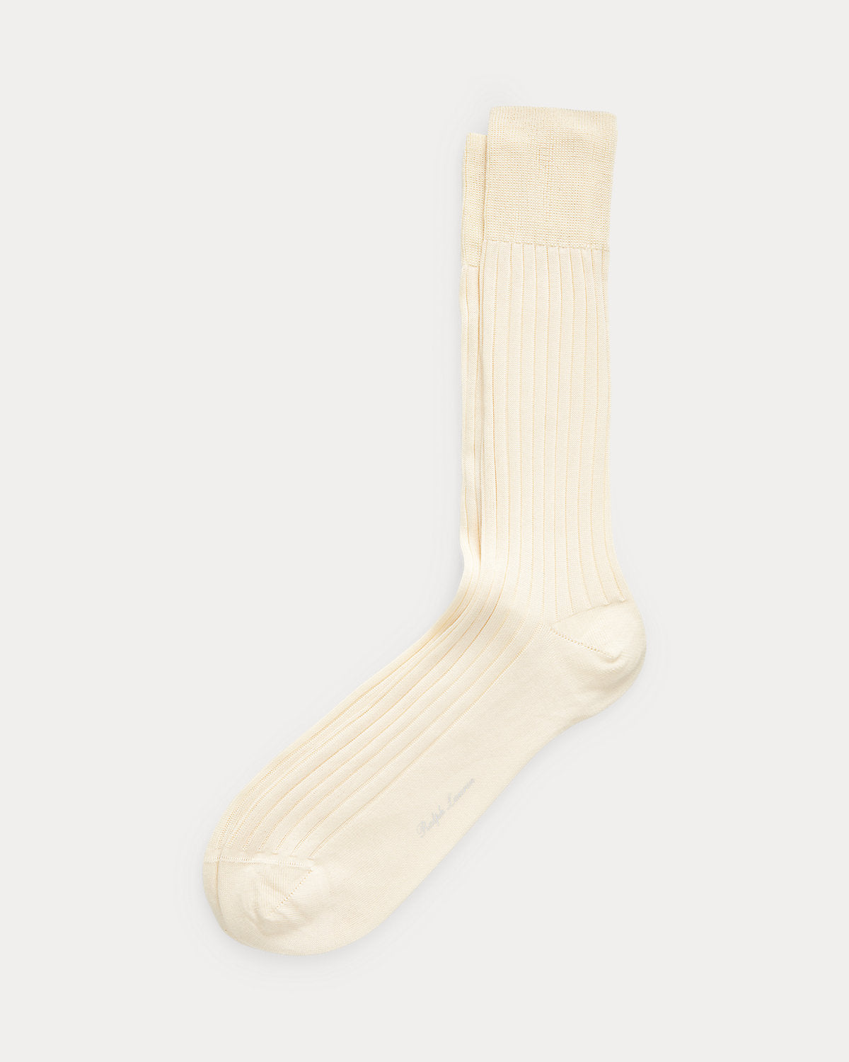 Rib-Knit Cotton Trouser Socks