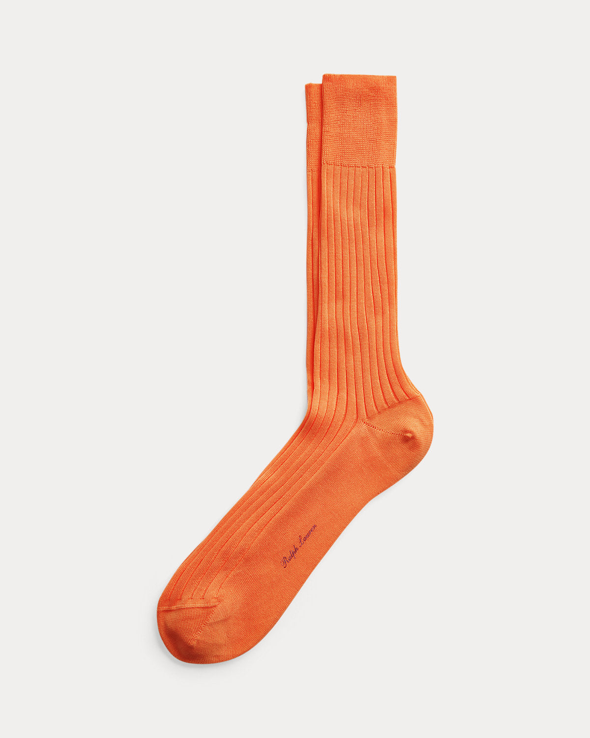 Rib-Knit Cotton Trouser Socks
