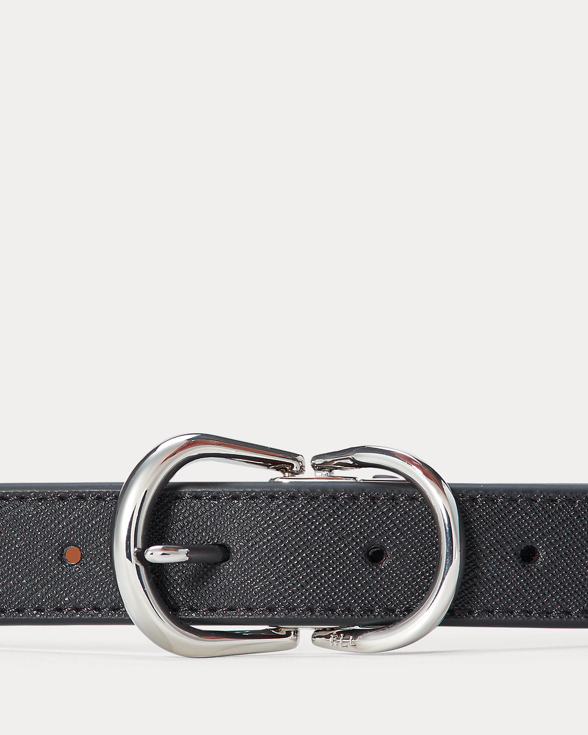 Reversible Crosshatch Leather Belt