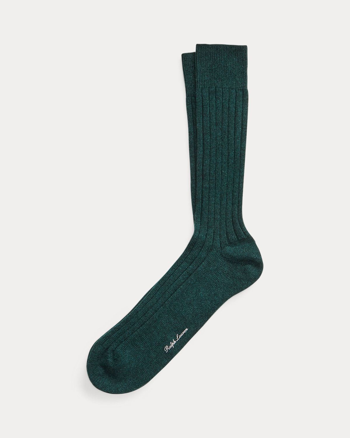 Ribbed Cashmere-Blend Dress Socks