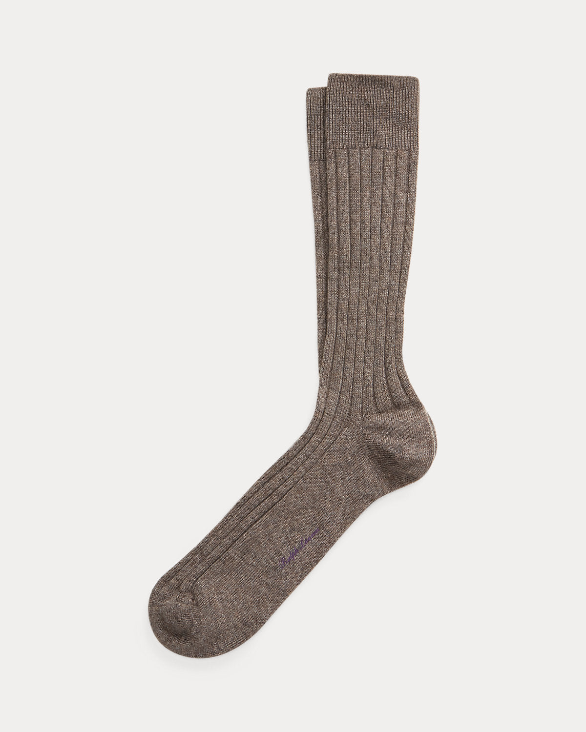 Ribbed Cashmere-Blend Dress Socks