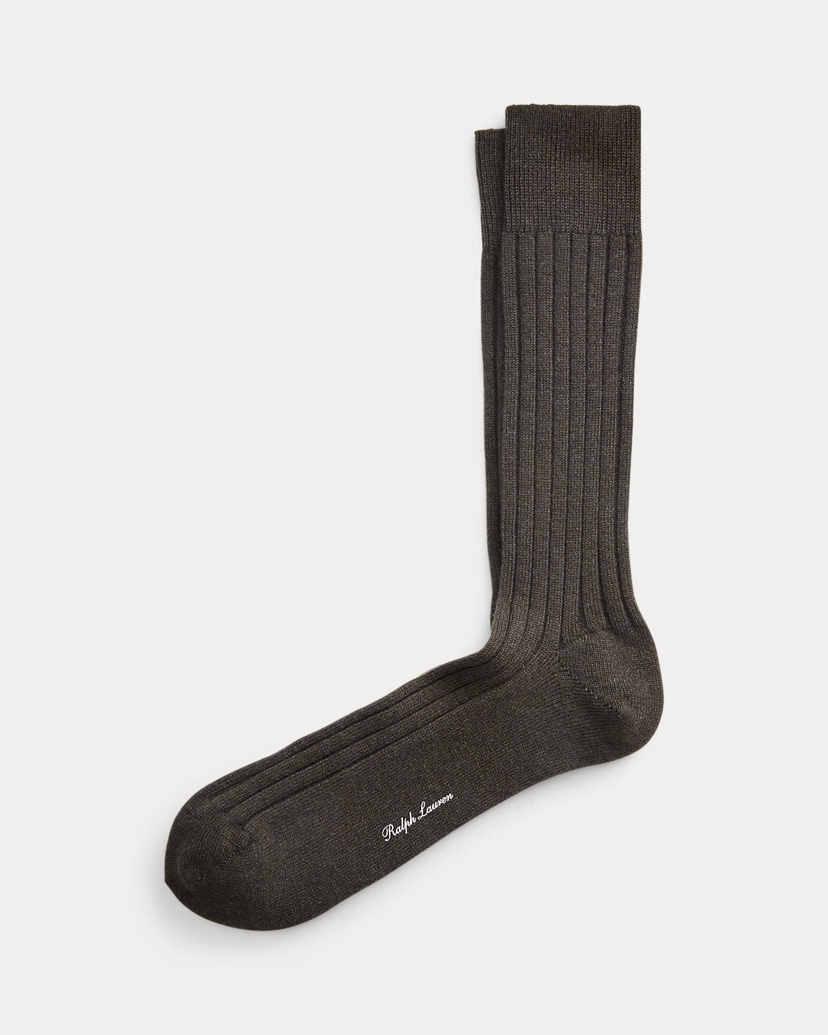 Ribbed Cashmere-Blend Dress Socks