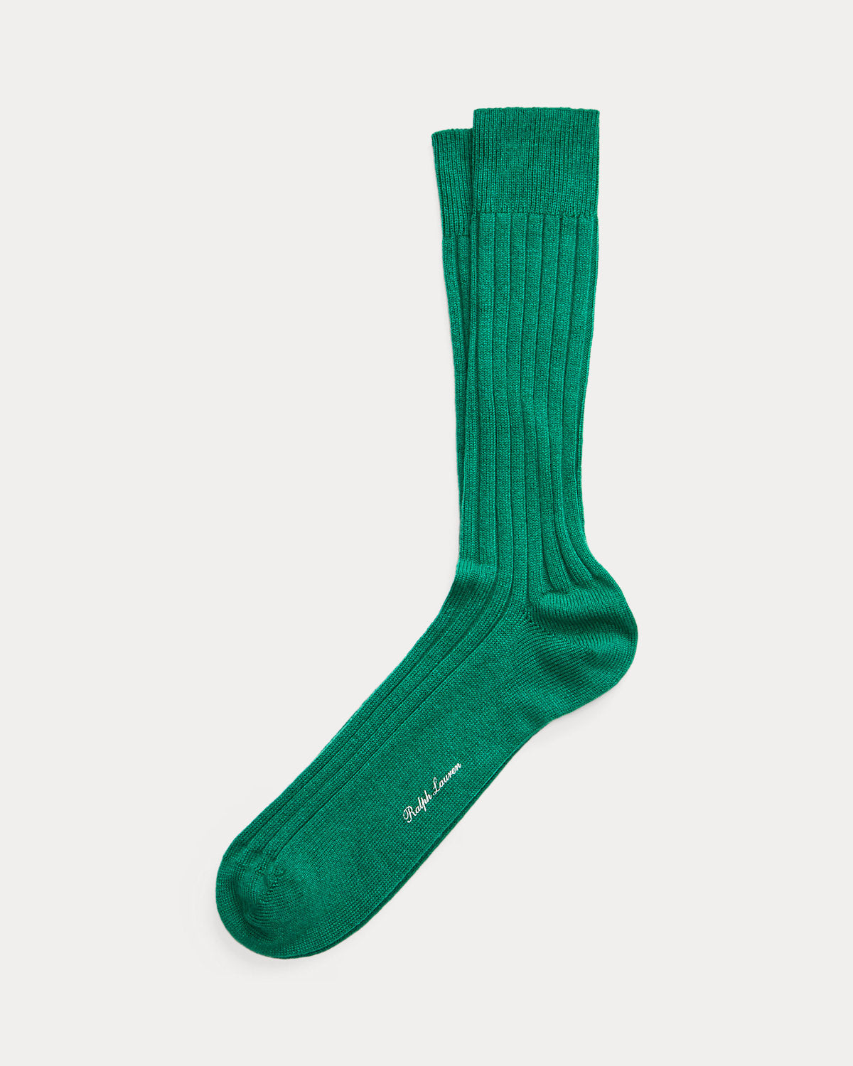 Ribbed Cashmere-Blend Dress Socks
