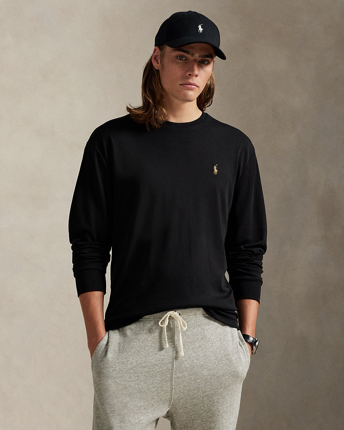 Classic Fit Soft Cotton Crewneck T-Shirt