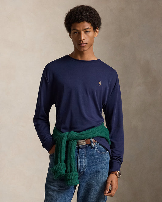 Classic Fit Soft Cotton Crewneck T-Shirt