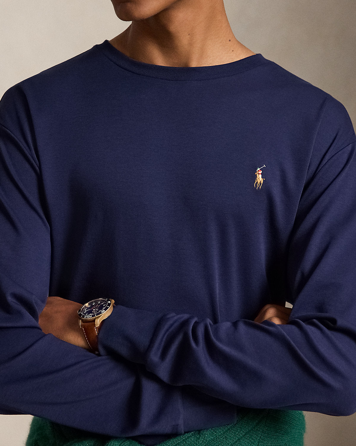 Classic Fit Soft Cotton Crewneck T-Shirt