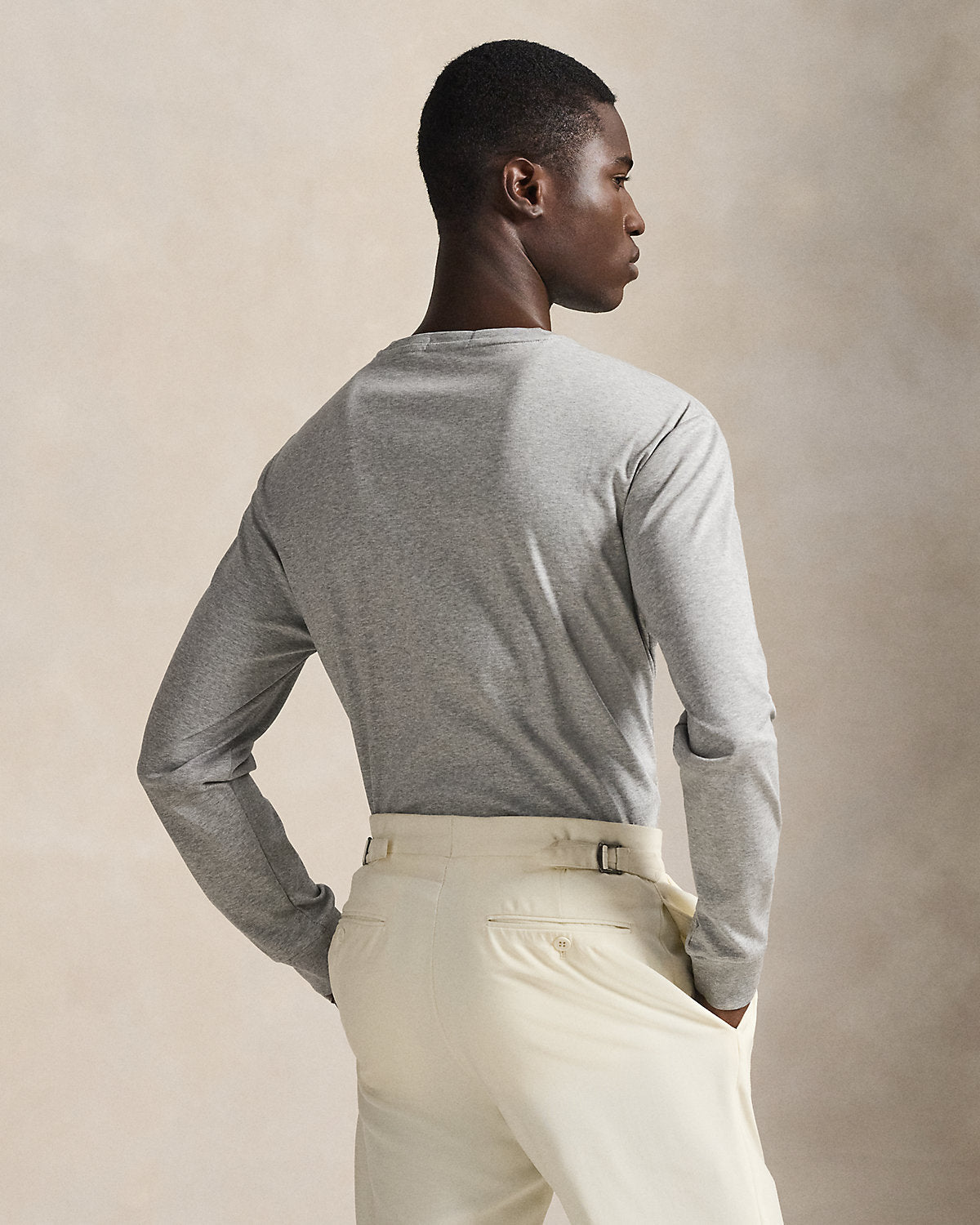 Classic Fit Soft Cotton Crewneck T-Shirt