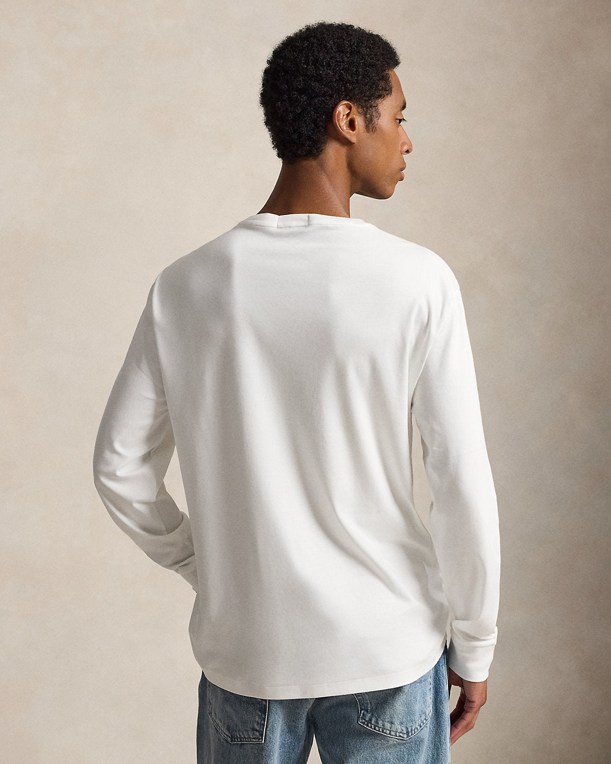 Classic Fit Soft Cotton Crewneck T-Shirt