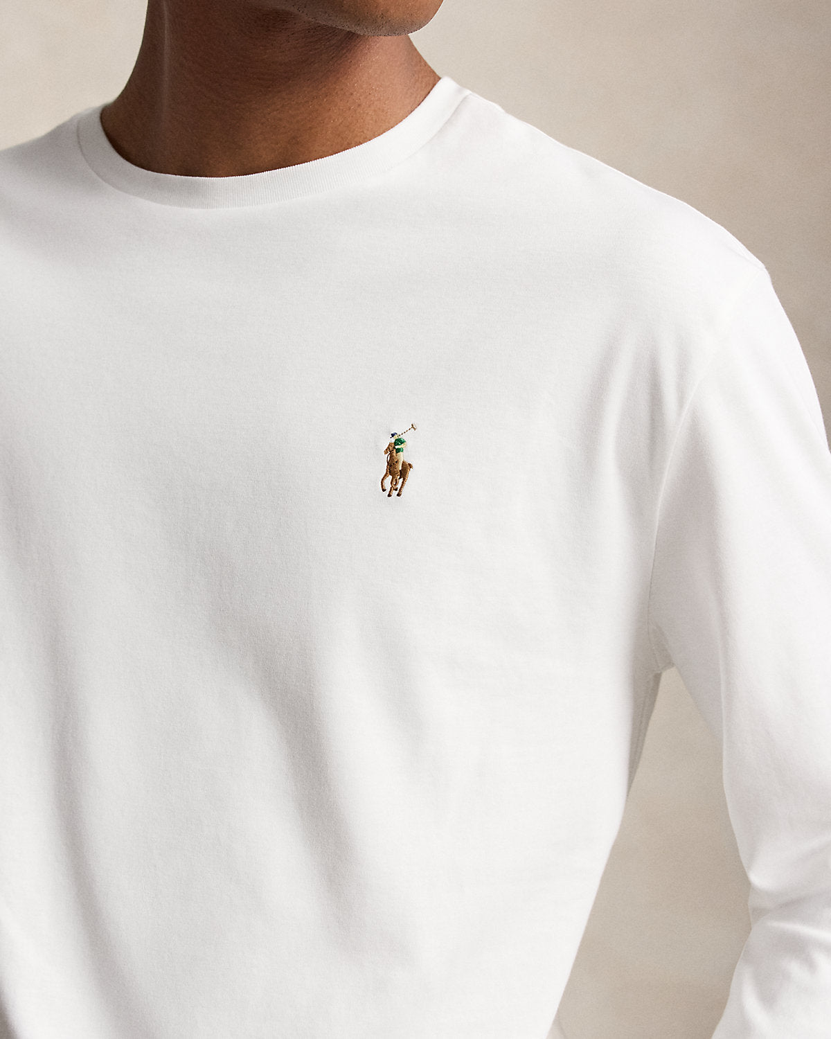Classic Fit Soft Cotton Crewneck T-Shirt