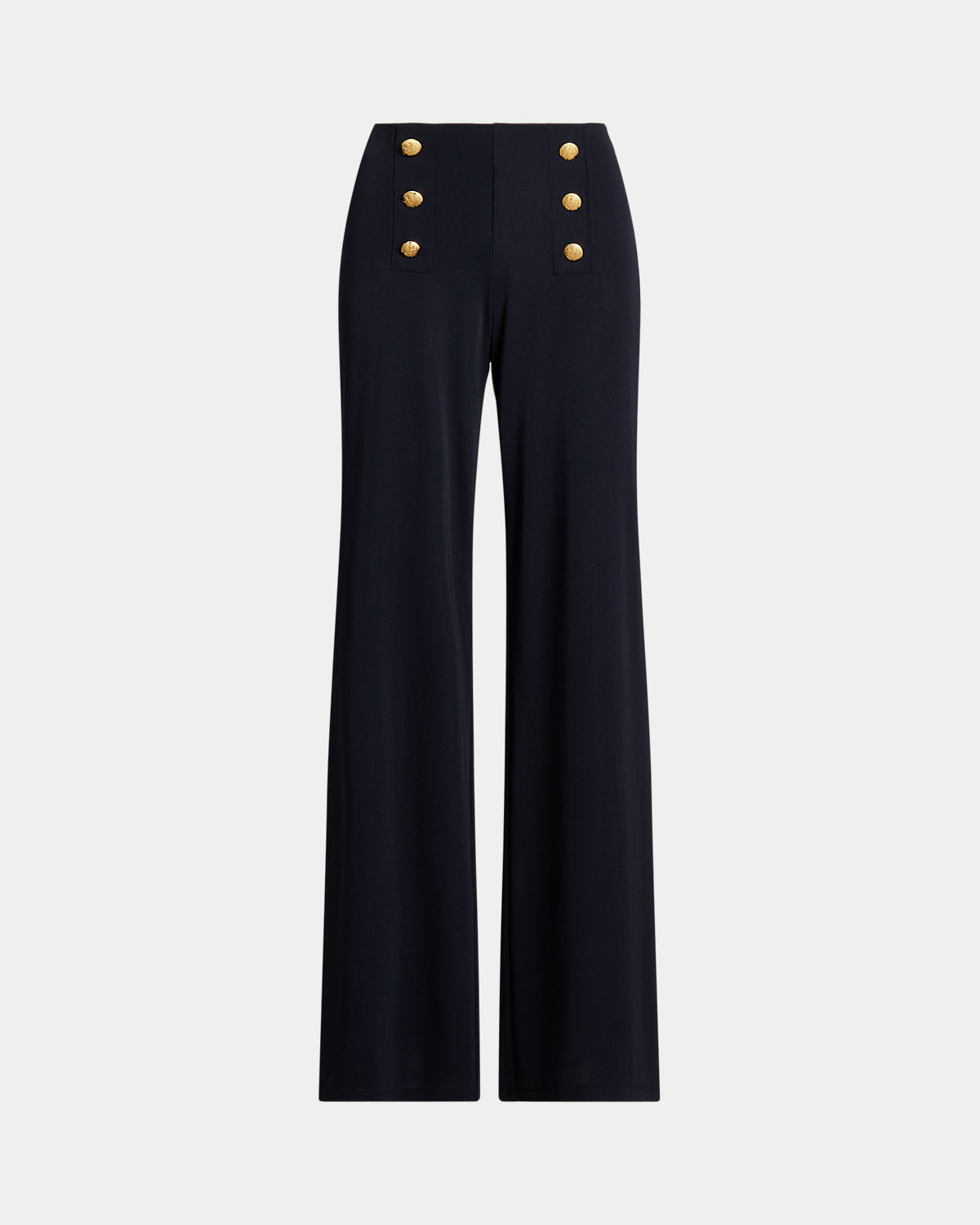 Stretch Jersey Wide-Leg Pant