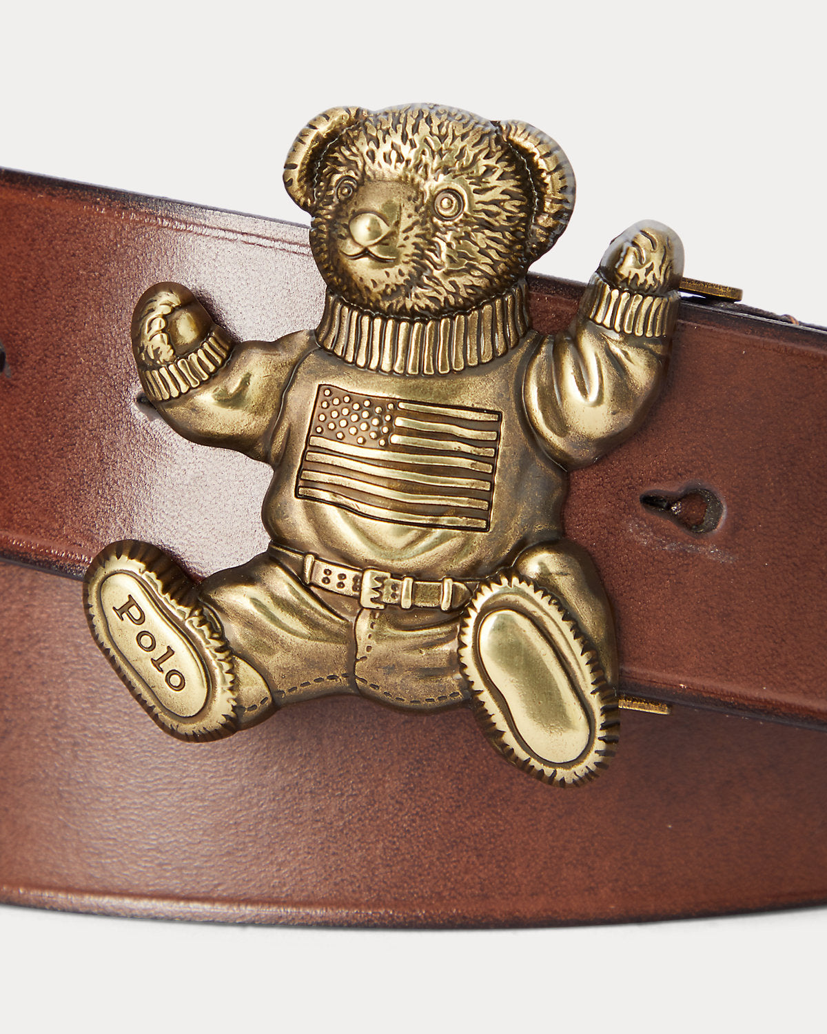 Bear Leather Belt