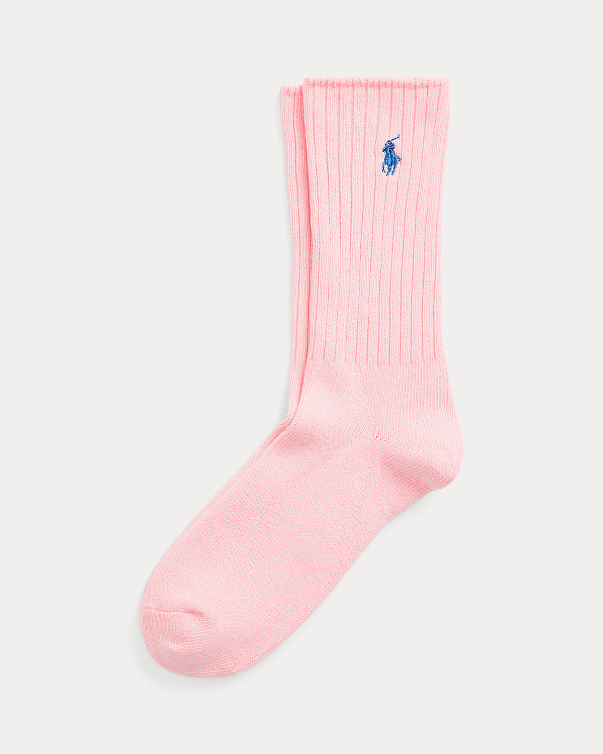 Signature Pony Cotton-Blend Crew Socks