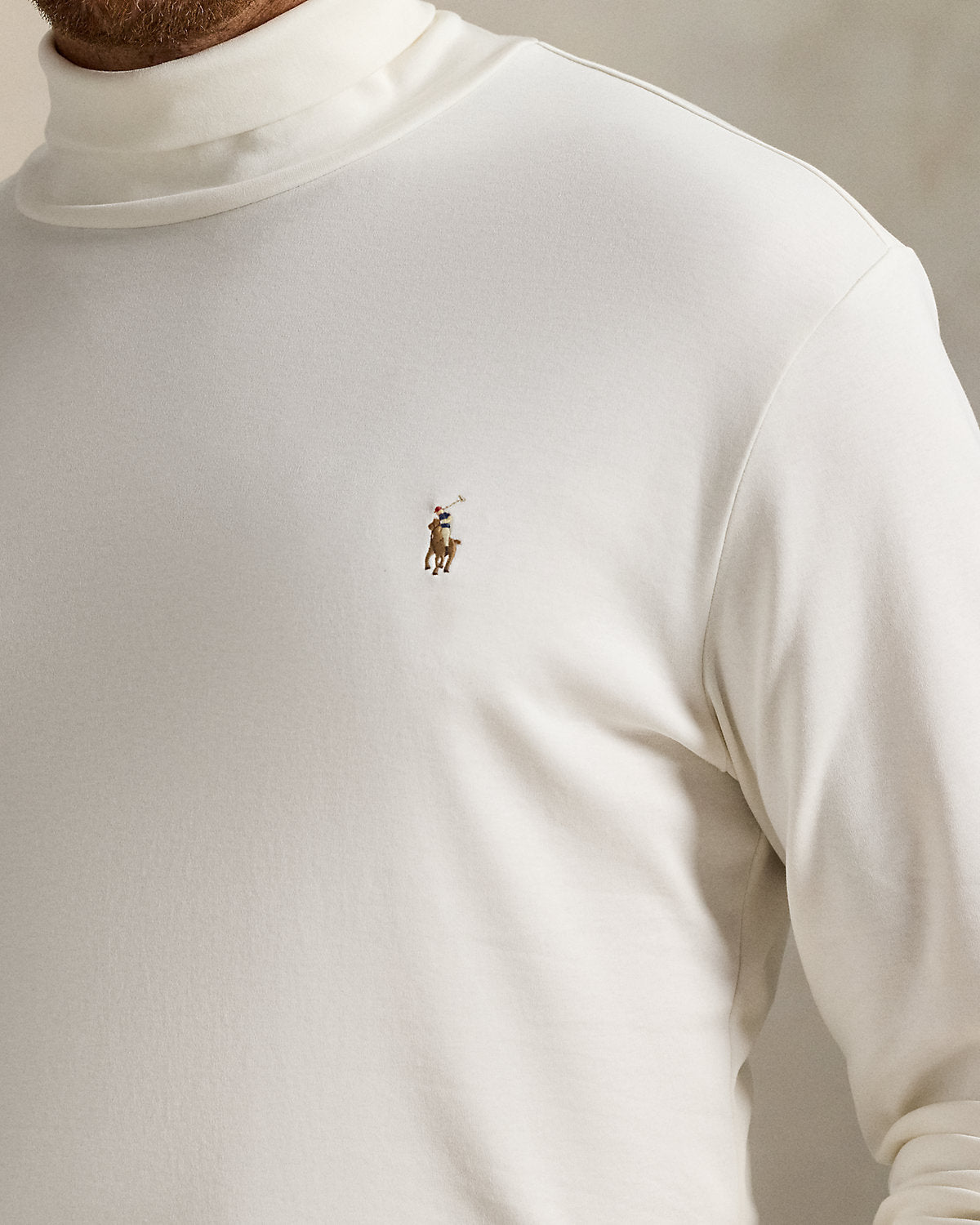 Soft Cotton Turtleneck