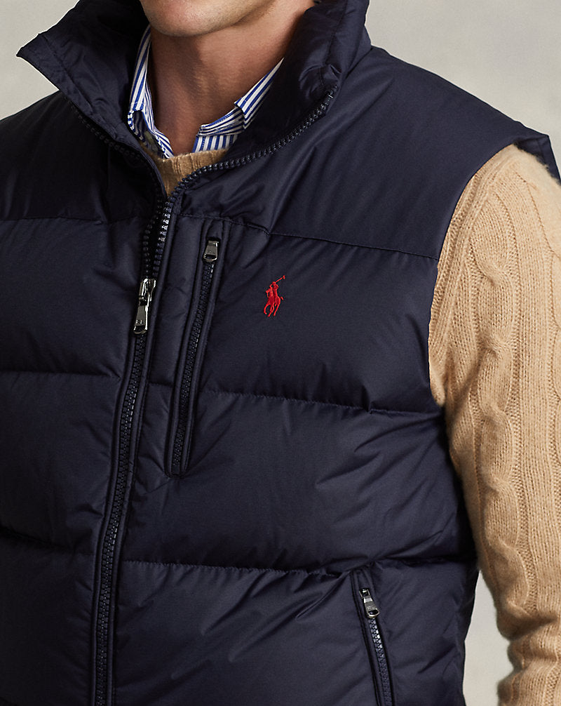 The Gorham Down Gilet Collection Navy