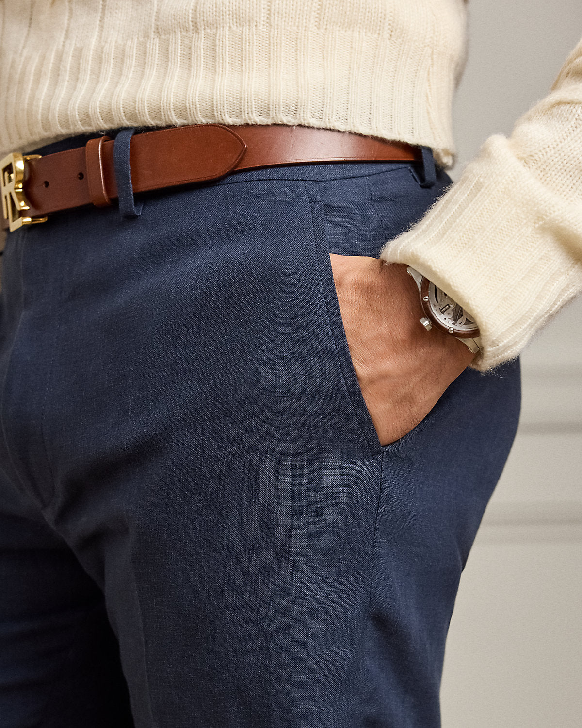 Gregory Hand-Tailored Linen Short