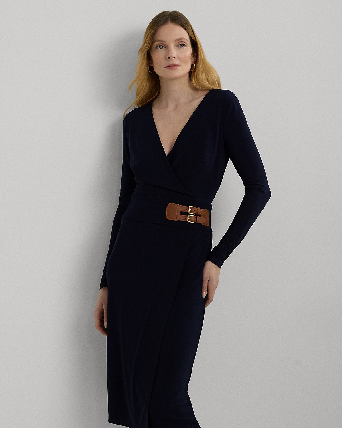 Buckled Jersey Dress