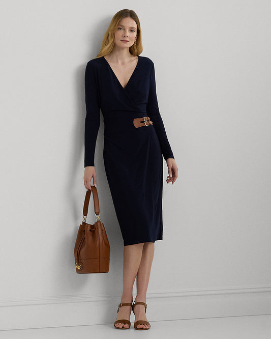 Buckled Jersey Dress