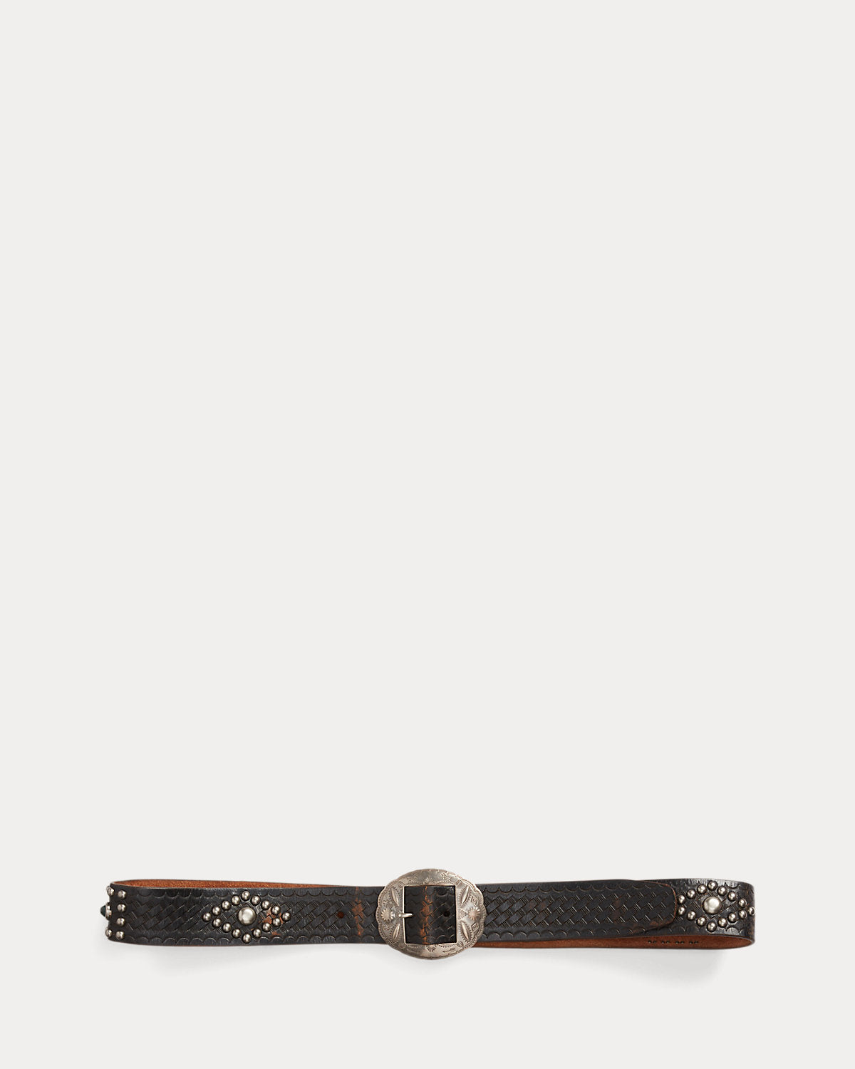 Studded Leather Belt