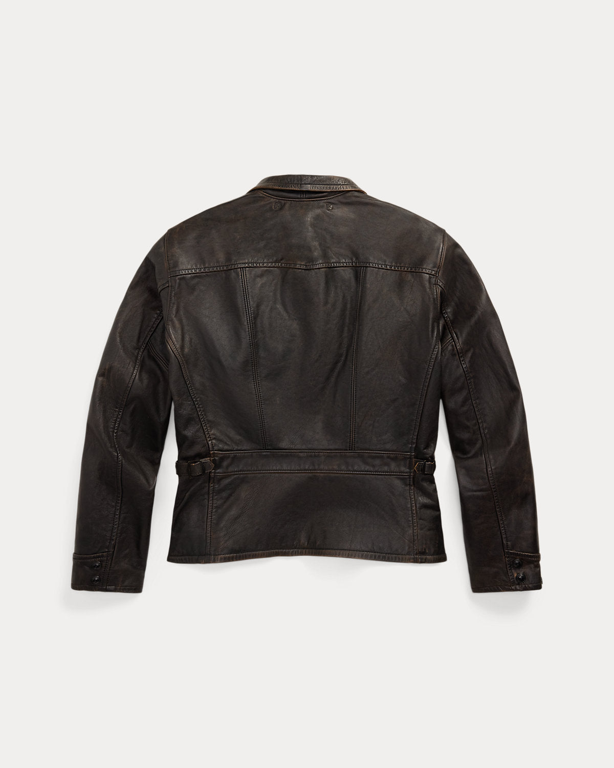 Leather Newsboy Jacket