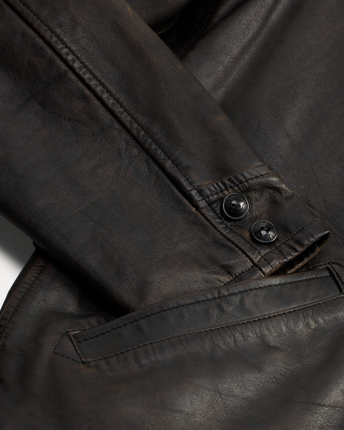 Leather Newsboy Jacket