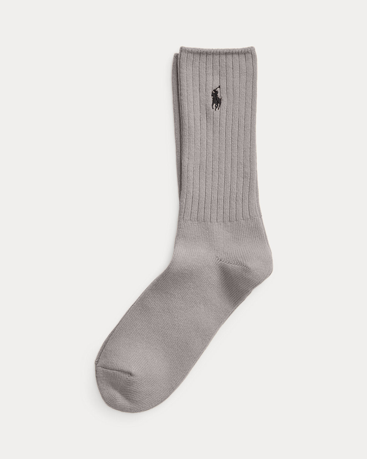 Signature Pony Cotton-Blend Crew Socks