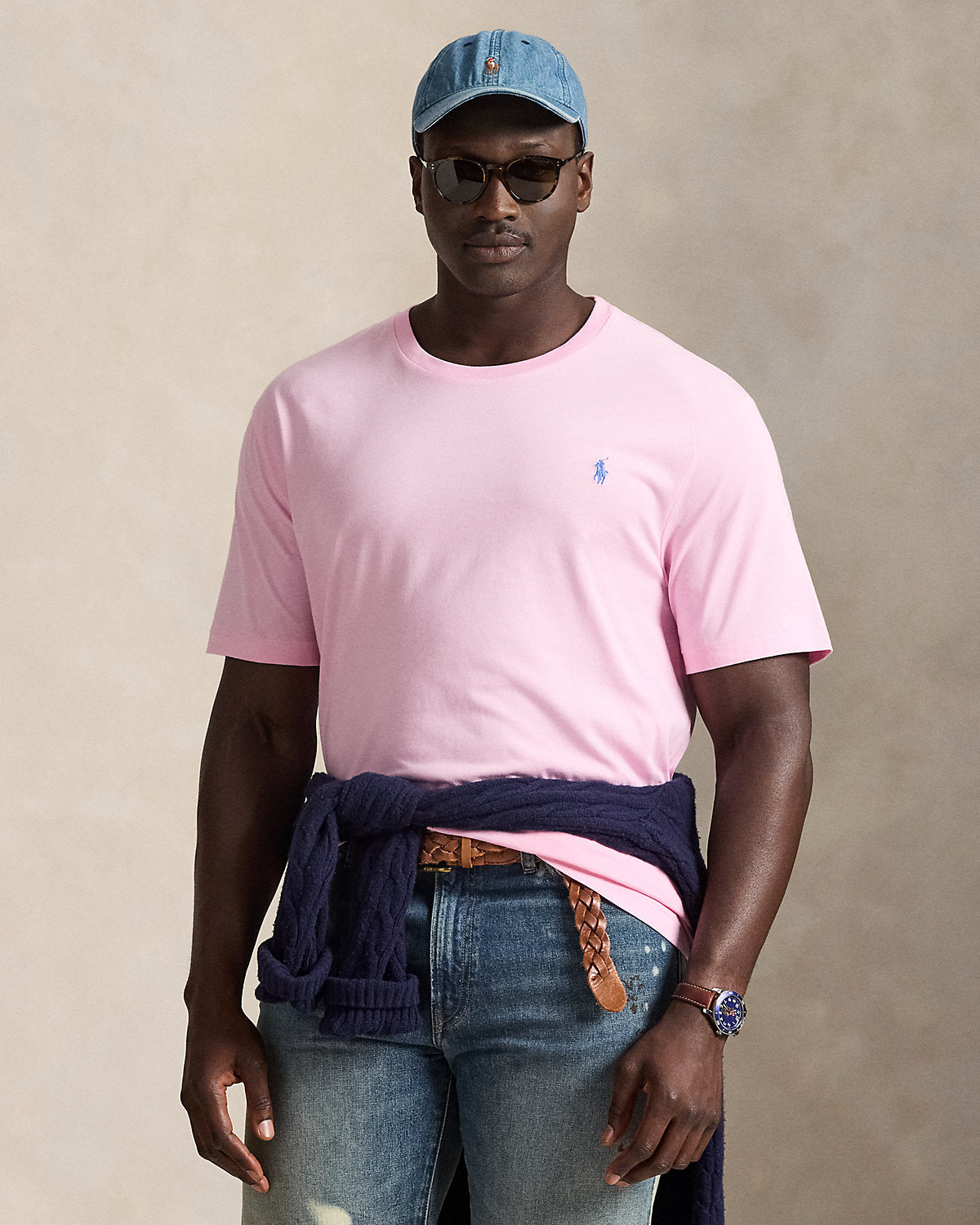 Jersey Crewneck T-Shirt