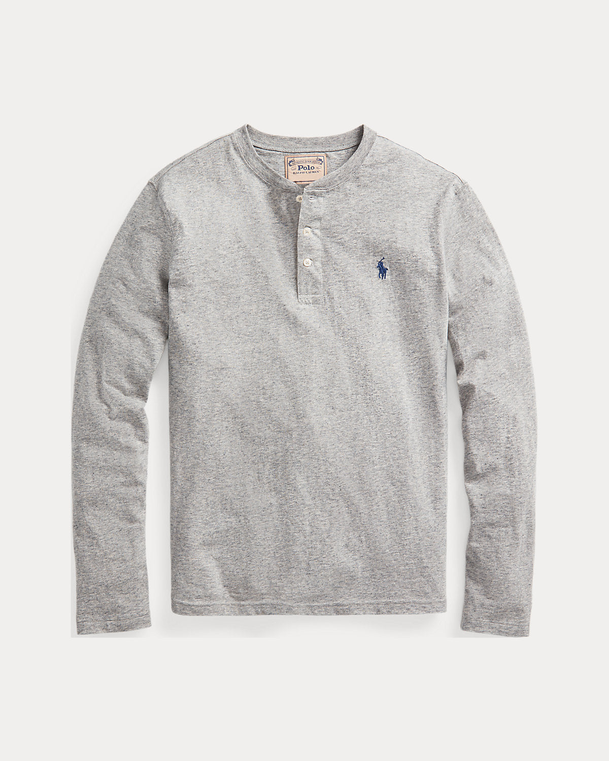 Slub Jersey Henley Shirt