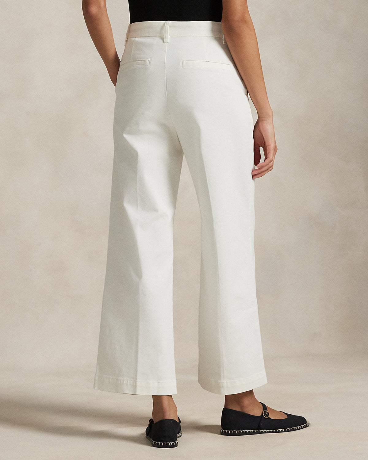 Chino Wide-Leg Pant