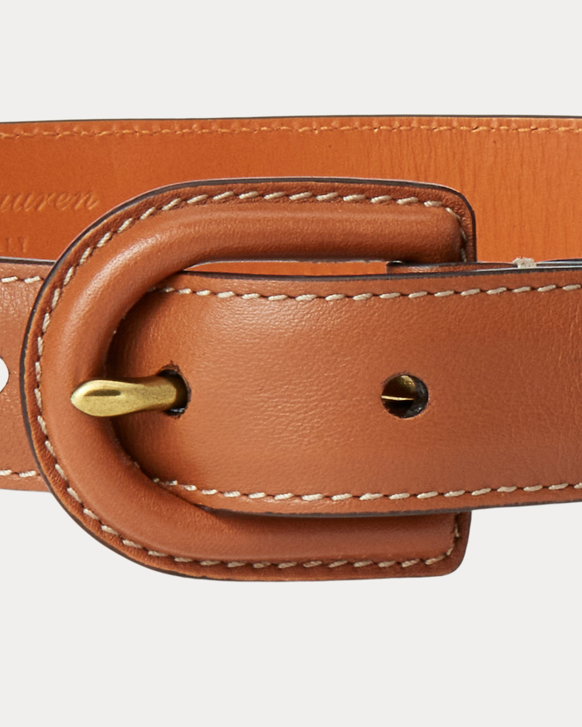 Calfskin Buckle Belt