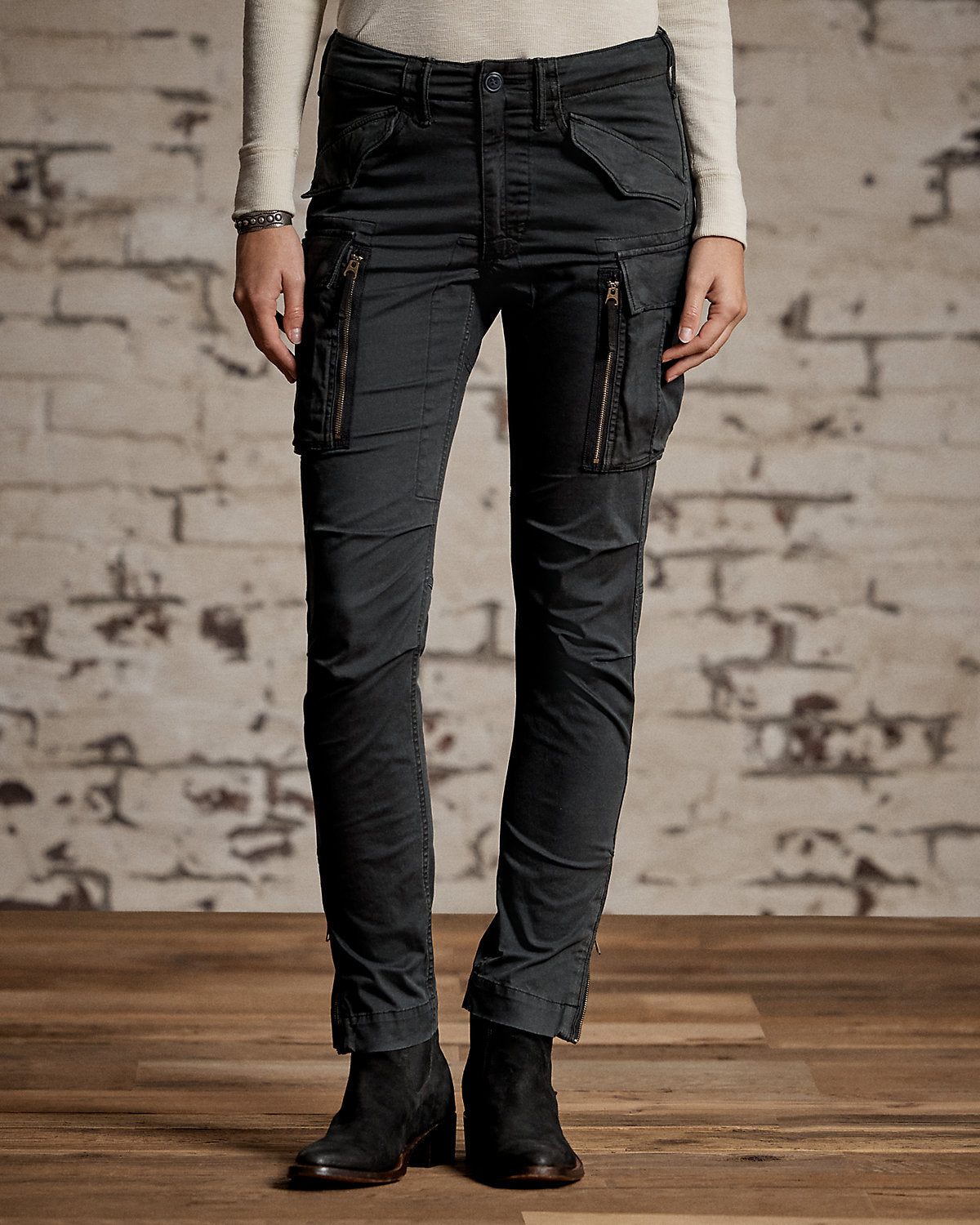 Stretch Skinny Cargo Pant