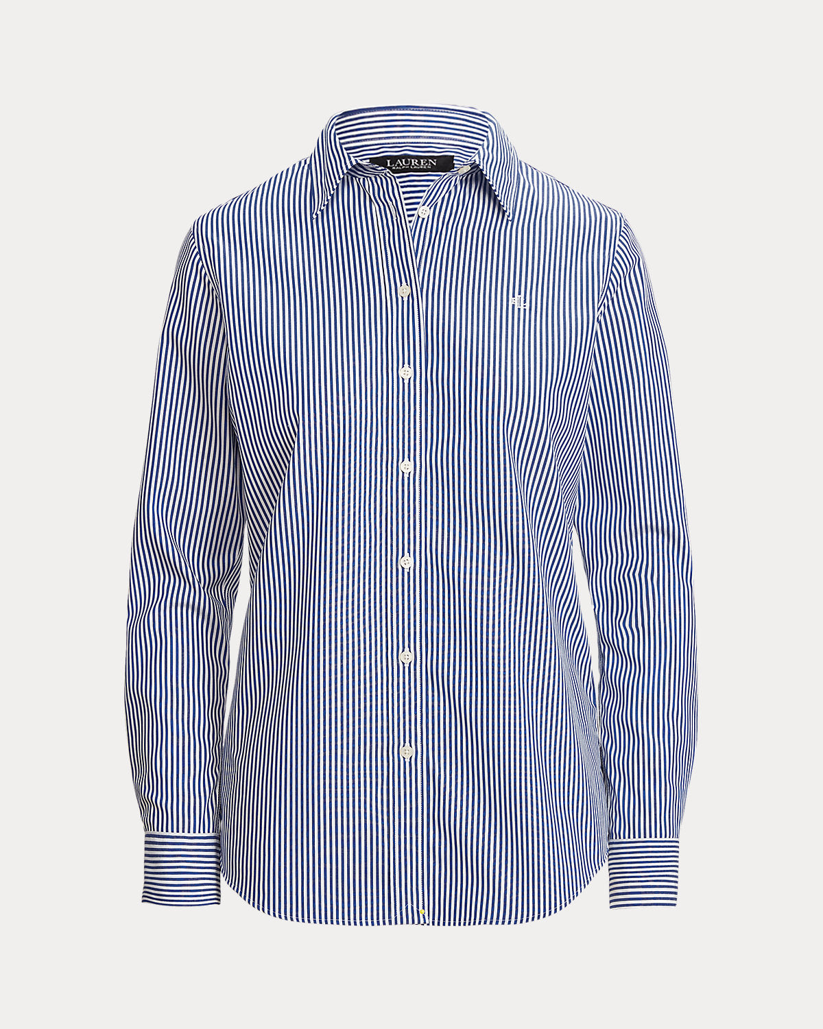 Classic Fit Striped Cotton Shirt