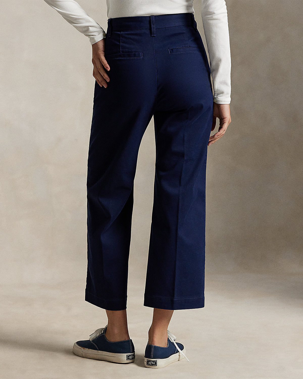 Chino Wide-Leg Pant