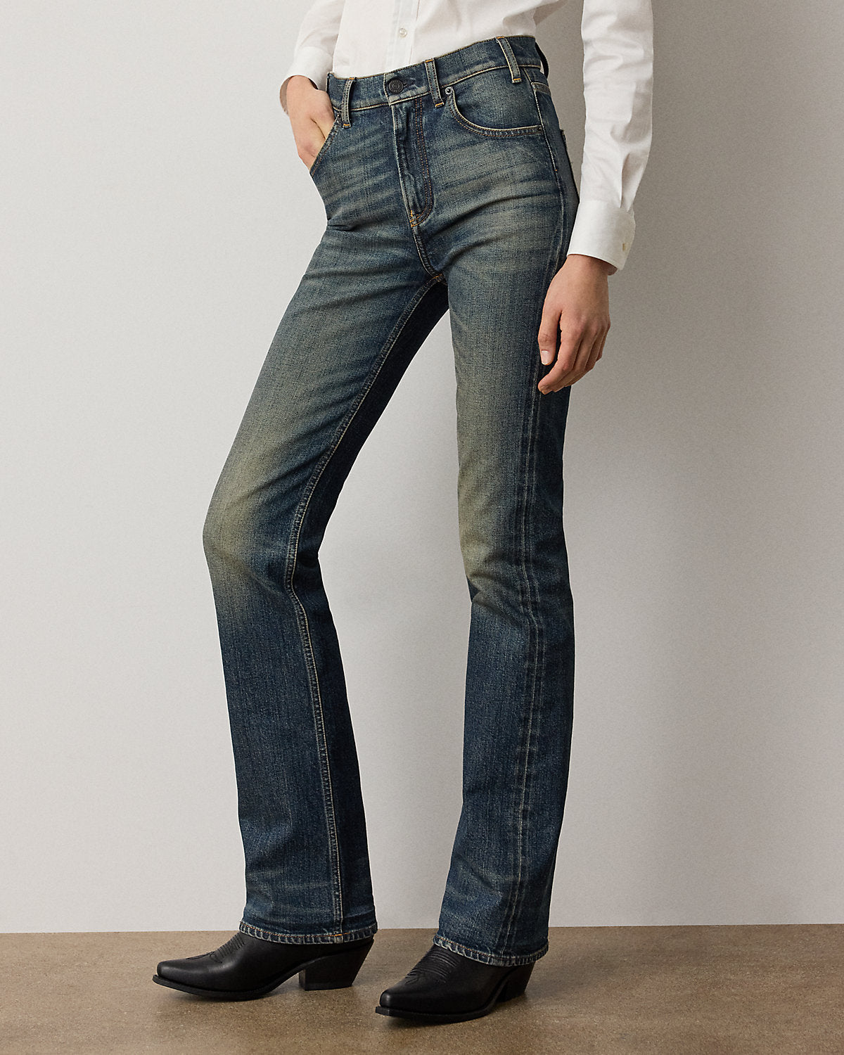Kaida Relaxed Bootcut Jean