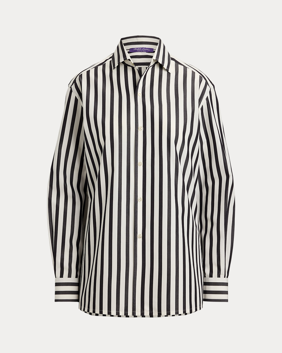 Capri Relaxed Fit Striped Cotton Shirt