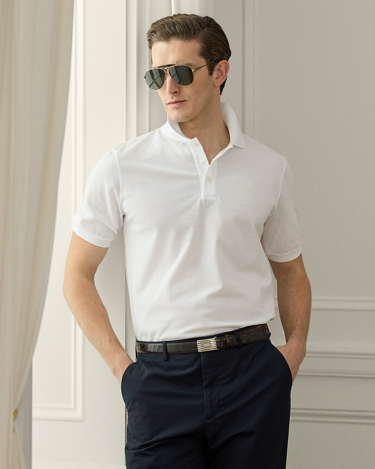 Piqu¨¦ Polo Shirt