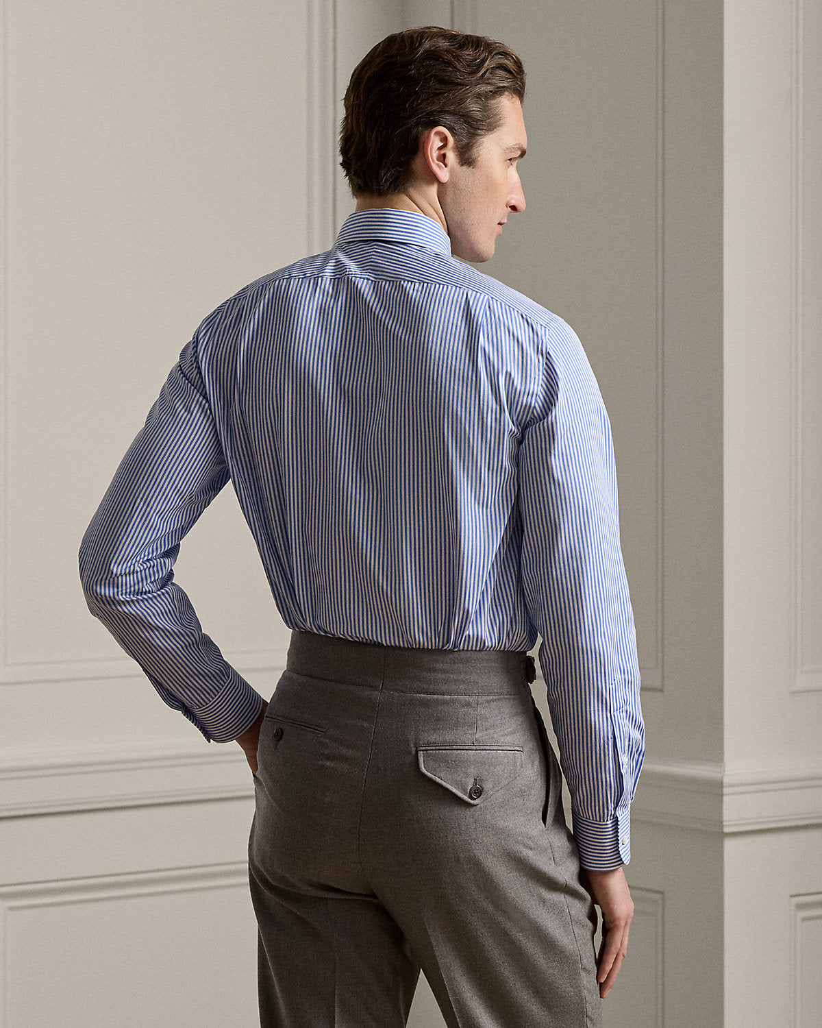 Bengal-Stripe Poplin Shirt