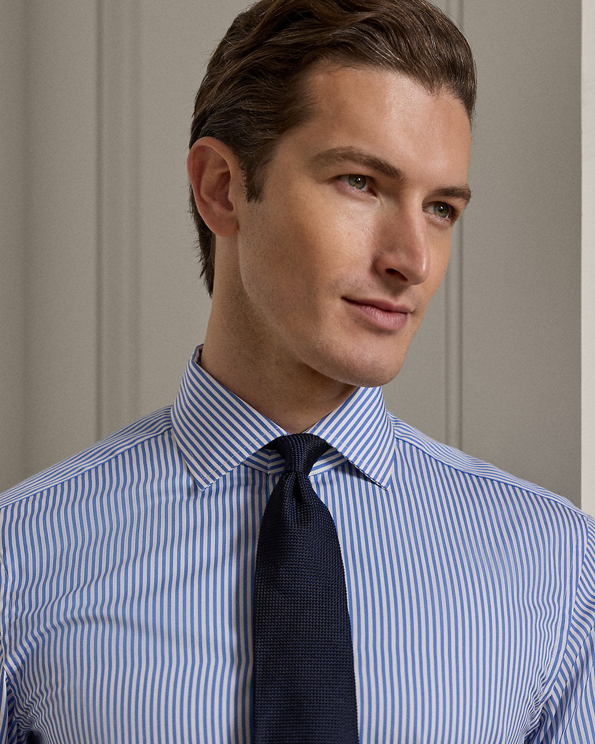 Bengal-Stripe Poplin Shirt