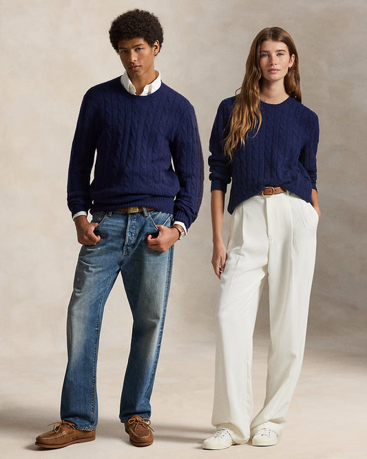 The Iconic Cable-Knit Cashmere Sweater