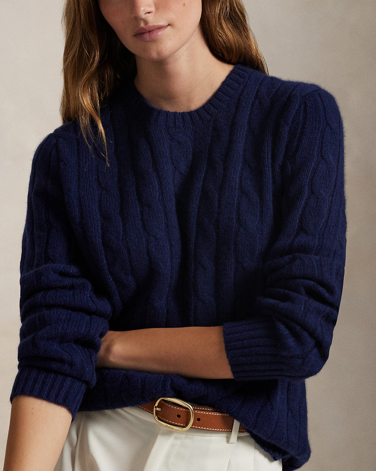 The Iconic Cable-Knit Cashmere Sweater