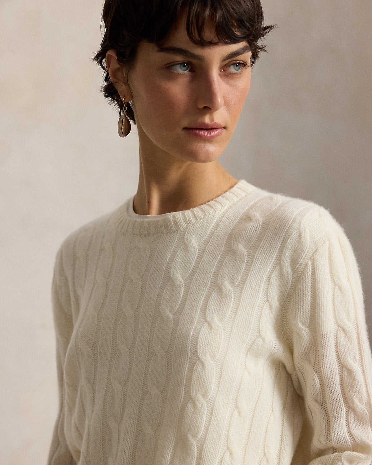 The Iconic Cable-Knit Cashmere Sweater
