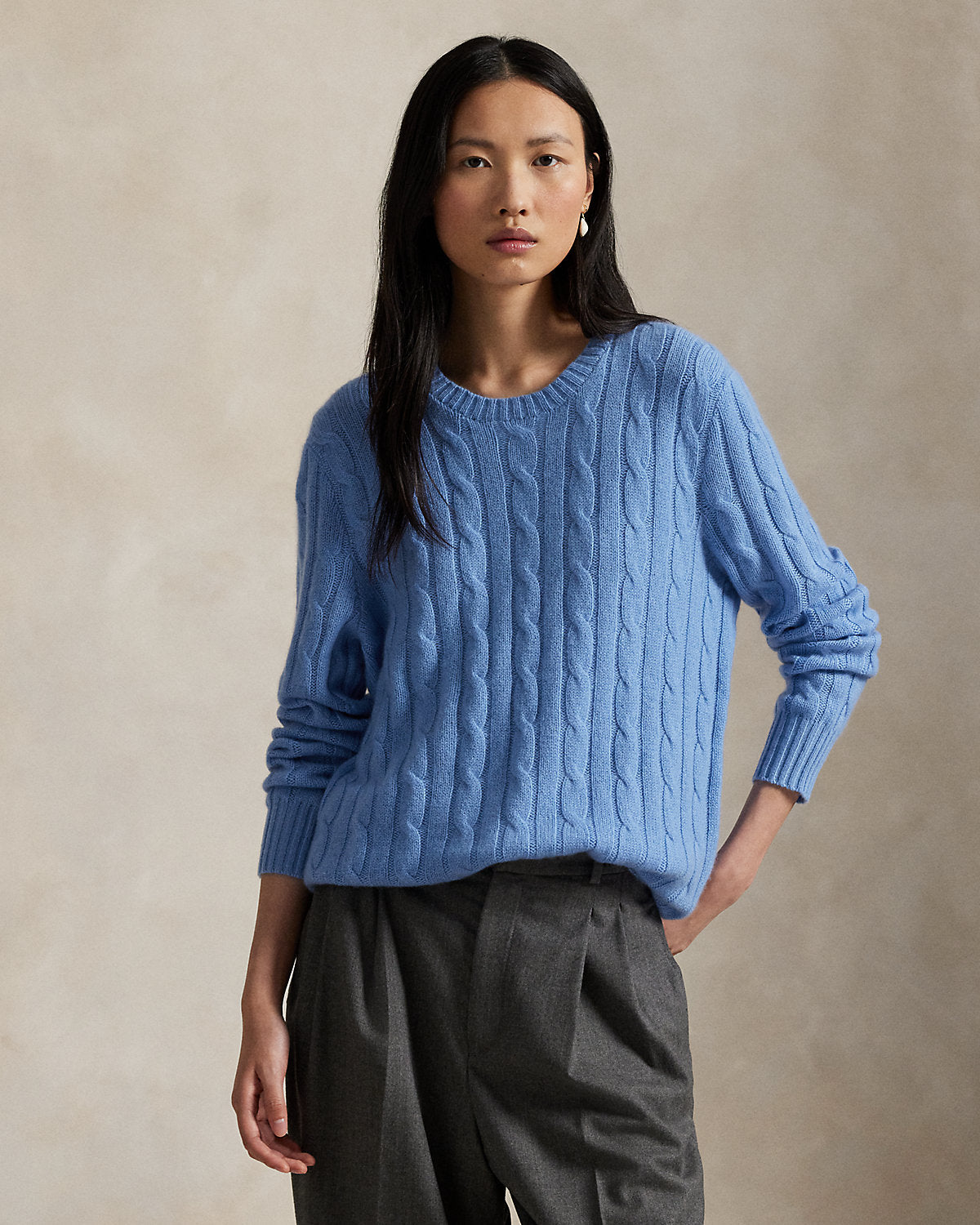 The Iconic Cable-Knit Cashmere Sweater